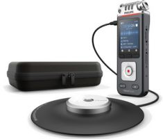 PHILIPS Audiorecorder-set DVT8110, 8 GB opslag