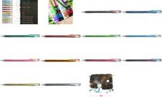 Pentel Hybrid Gel-rollerball 'Dual Pen', rose/groen