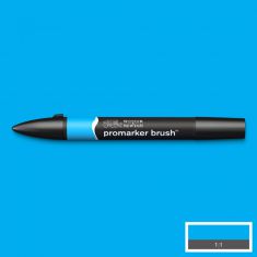 LEFRANC BOURGEOIS WINSOR & NEWTON Promarker Brush, cyaan, C847