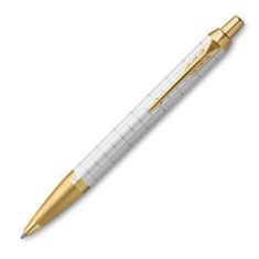 PARKER drukbalpen IM PREMIUM Pearl G.C., M, blauw