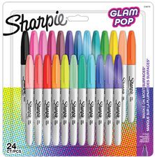 Sharpie permanent-marker FINE 'Glam Pop', 24 stuks blister