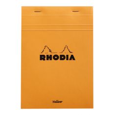 RHODIA notitieblok No. 16 Yellow, DIN A5, geruit, oranje