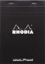 RHODIA schrijfblok ´dotPad´, DIN A5, gepunt, zwart