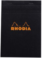 RHODIA schrijfblok no. 16, DIN A5, geruit, zwart