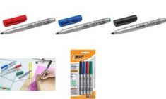 BIC permanentmarker Marking POCKET ECOlutions, 4 stuks op blister