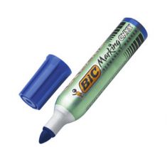 BIC permanent-marker Marking Onyx 1482, ronde punt, blauw