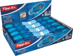 Tipp-Ex correctieroller 'Micro Tape Twist', blauw, 10 stuks in display