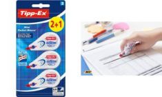 Tipp-Ex correctieroller Mini Pocket Mouse, 5mm x 6 m, 2+1