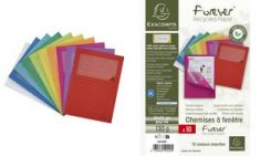 EXACOMPTA zichtmap FOREVER, DIN A4, 130 g/m2, kleuren assorti