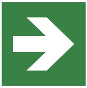 EXACOMPTA informatiebord 'Pijl rechts', groen/wit