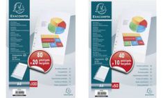 EXACOMPTA brochurehoes, Promopack 80+20 GRATIS, DIN A4, PP