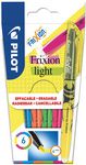 PILOT tekstmarker FRIXION light, 6 stuks in etui