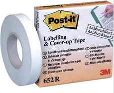 Post-it correctie- en afdektape, 8,4 mm x 17,7 m, navulrol