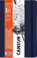 CANSON schetsboek GRADUATE SKETCH & NOTES, 140 x 216 mm