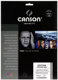 CANSON INFINITY fotopapier Edition Etching Rag, 310 g/m2,A3+