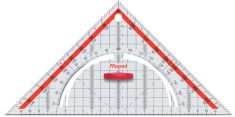 Maped geodriehoek Technic, hypothenusa: 260 mm