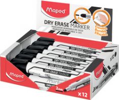 Maped Whiteboard-marker marker'Peps Jumbo, zwart, 12er