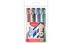 Maped whiteboardmarker marker'Peps Jumbo, ronde punt, 2 mm, 4 stuks in etui