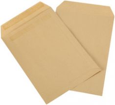 GPV akte-envelop, C5, 16,2 x 22,9 cm, zelfklevend, bruin, 500 st.