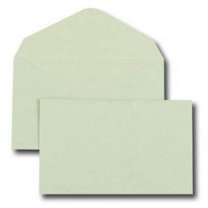 GPV envelop, 90x140 mm, groen, ongegomd, 80 g/m2, 1.000 st