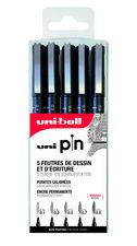 uni-ball fineliner PIN ASP008, set van 5