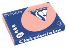 Clairefontaine multifunctioneel paper Trophee, A3, 80 g/m2, perzik