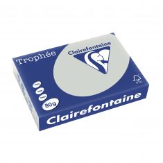 Clairefontaine universeel papier Trophee, A4, 80 g/m2, lichtgrijs