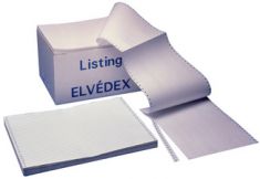 ELVE DIN-kettingpapier, 240 mm x 11´ (27,94 cm), 1-voud, blanco