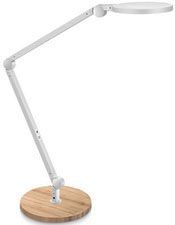 CEP LED bureaulamp GIANT Silva, eiken/wit