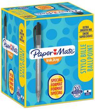 Paper:Mate balpen InkJoy 100 RT, Value Pack, M, zwart