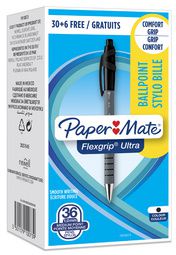 Paper:Mate drukbalpen FlexGrip Ultra, 1,0 mm, zwart