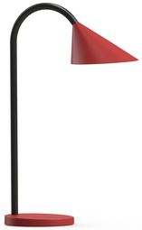 unilux LED-bureaulamp SOL, kleur: rood