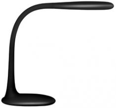 unilux LED-bureaulamp LUCY, zwart