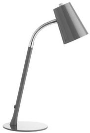 unilux LED-bureaulamp FLEXIO 2.0, metaalgrijs