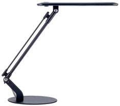 unilux LED-bureaulamp RUMBA, zwart