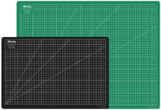 Wonday snijmat, DIN A1, (B)900 x (D)600 x (H)3 mm, groen/zwart