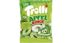 Trolli fruitgummi APPELRINGEN, 150 g zak