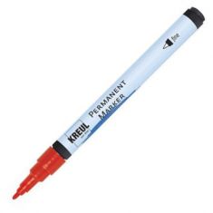 KREUL permanent marker, fine, rood