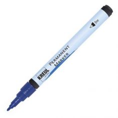 KREUL permanent marker, fine, blauw