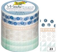 folia deco plakband Washi-Tape HYGGE, set van 4