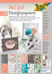 folia designpapierblok 'Hotfoil III', DIN A4, 165 g/m2