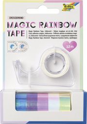 folia decoratief plakband Magic Rainbow Tape incl. dispenser