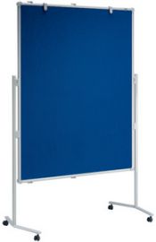 MAUL moderatiebord/presentatiebord MAULpro, 1.200 x 1.500 mm, wit/blauw