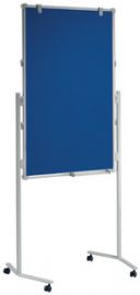 MAUL moderatiebord/presentatiebord MAULpro, blauw/wit