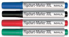 MAUL Flipovermarker XXL, assorti, 3-6 mm, 4 in set