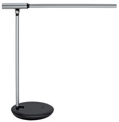 MAUL LED-bureaulamp MAULrubia colour vario, zilver/zwart