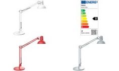 MAUL LED-bureaulamp MAULstudy, met voet, wit