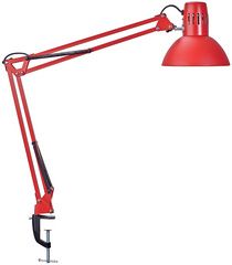 MAUL LED-bureaulamp MAULstudy, met klemvoet, rood