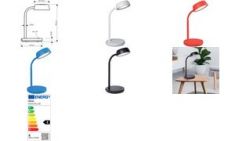 MAUL LED-bureaulamp MAULabby, zwart