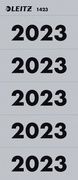 LEITZ ordner-inhoudsetiket 'jaartal 2023', grijs